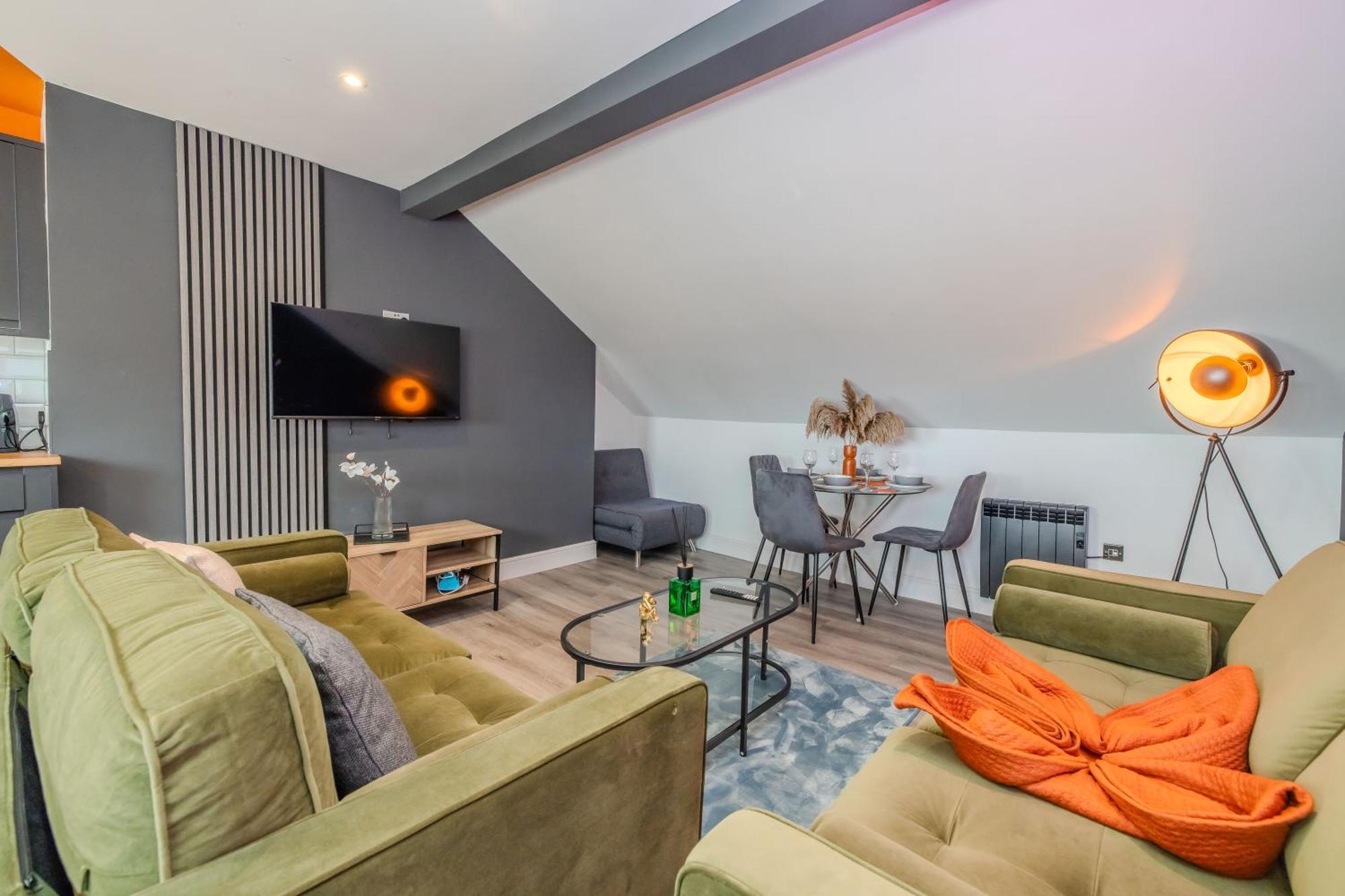 Luxe City Living L 2-Bedroom Flat With Free Parking Brighton Bagian luar foto