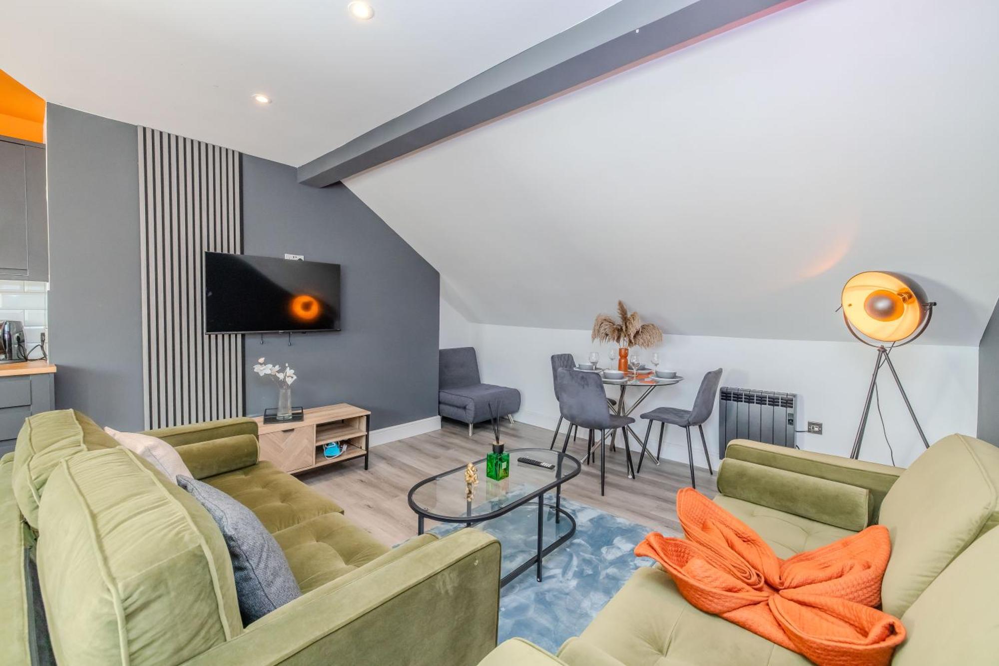 Luxe City Living L 2-Bedroom Flat With Free Parking Brighton Bagian luar foto