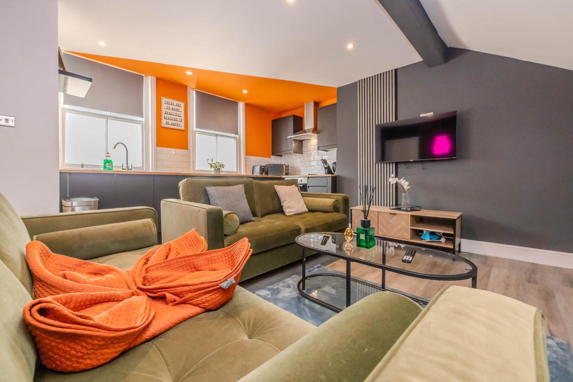 Luxe City Living L 2-Bedroom Flat With Free Parking Brighton Bagian luar foto