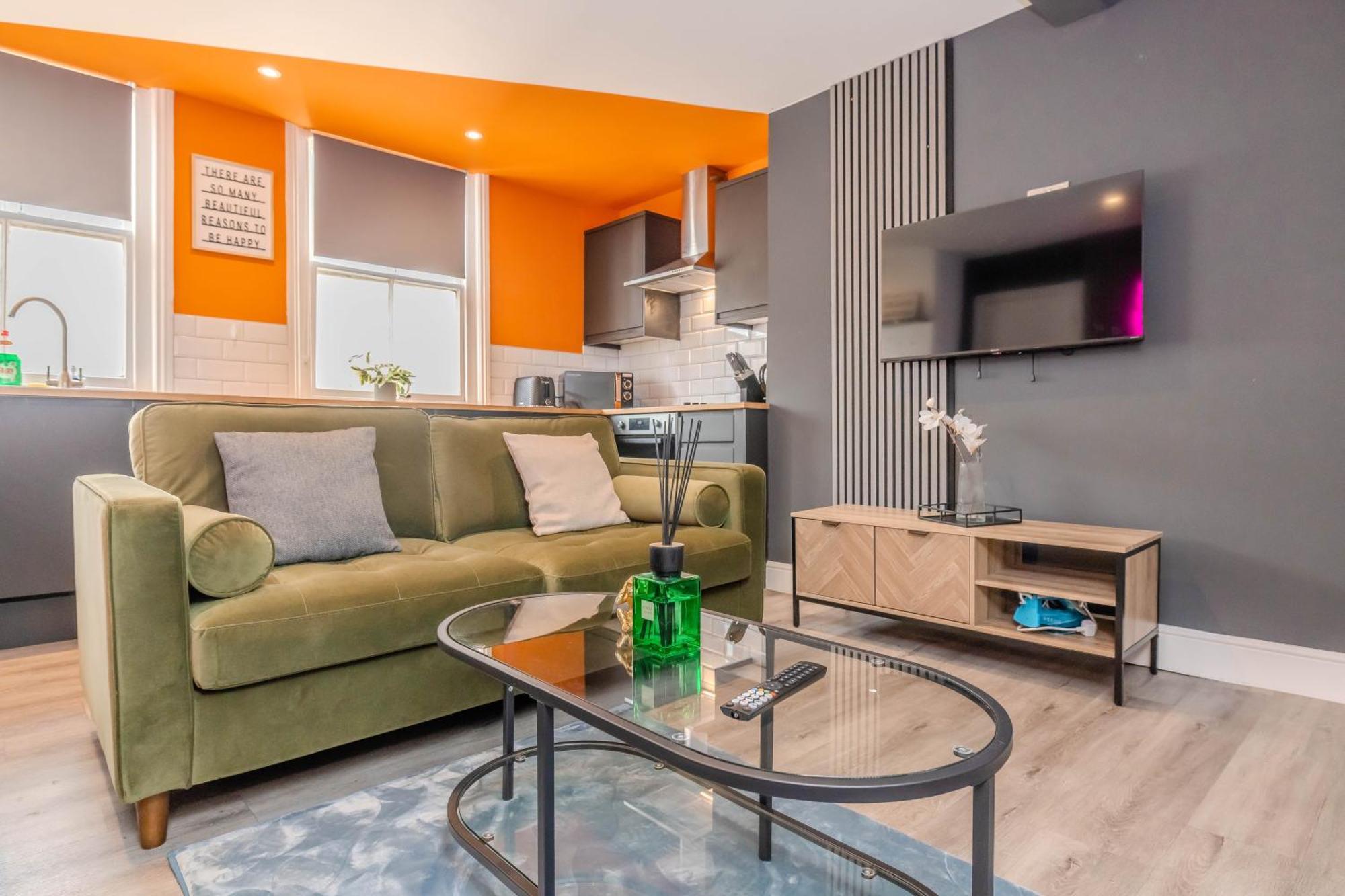 Luxe City Living L 2-Bedroom Flat With Free Parking Brighton Bagian luar foto